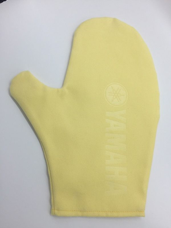 Mitts gloves Suede, with or without thumb, with logo embossed for body care and the luxury markets - Dailytec