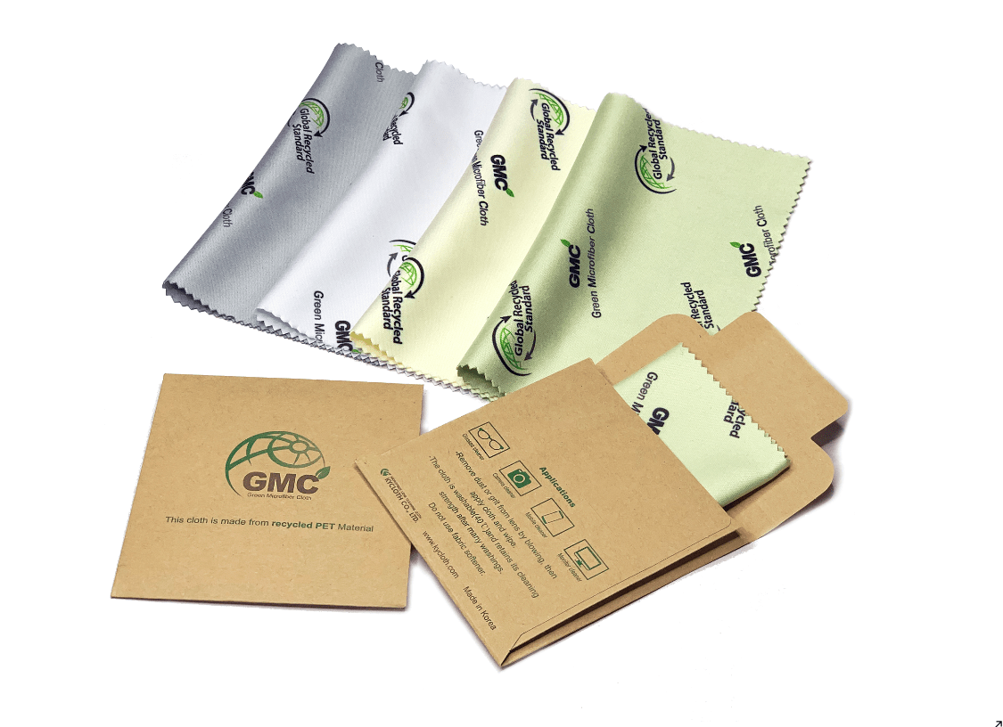 Hightec Eco-friendly Lens Cloth K 27 made from recycled PET bottles - Dailytec