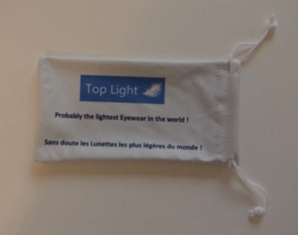 Customized microfiber drawstring pouch DSP  “Toplight”  - Dailytec
